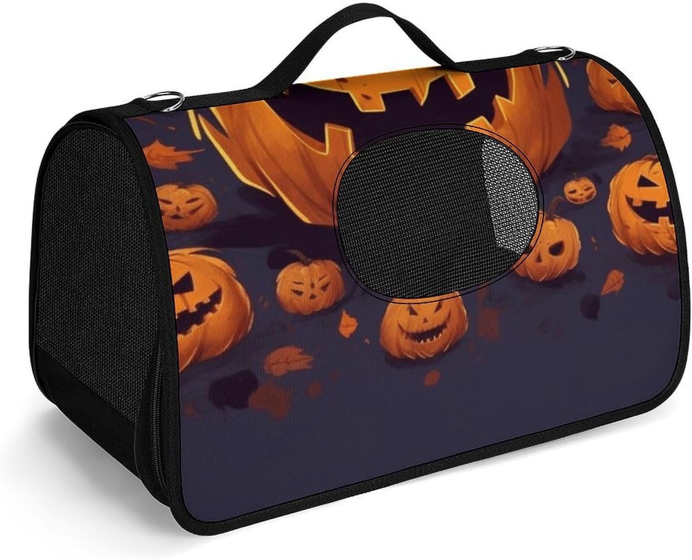 Pet Handbags, Halloween Pumpkin Printed Pet Handbags,folding Pet Bags,new Pet Handbags,universal Pet Handbags, 45X26X23.5cm