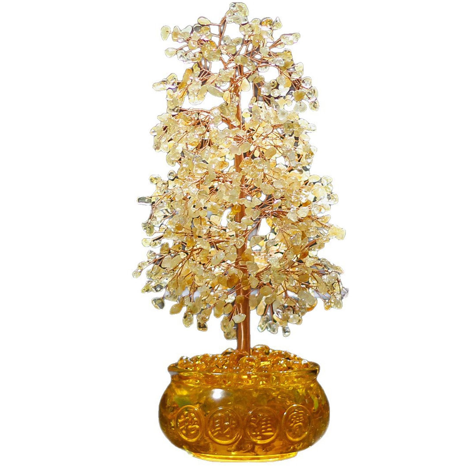Zooeelly Amethyst And Citrine Crystal Tree of Life, Decor Crystals And Healing Stones Reiki Natural Treasure Bowl Base Copper Wire Spiritual Meditation Energy Purple Room Office Desk Decor,A
