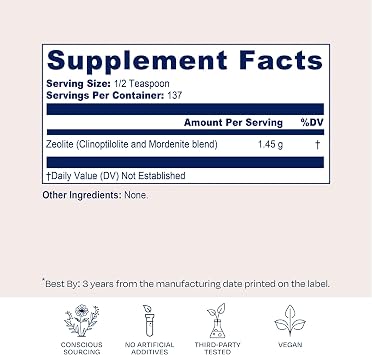 Biopure Health ZeoBind | Natural Binding Support | 137 Servings