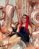 Vista 3 de COCIDE Corona para mujer, coronas y tiaras de cristal para niñas, diadema redonda completa de boda, accesorios para el cabello, para cumpleaños