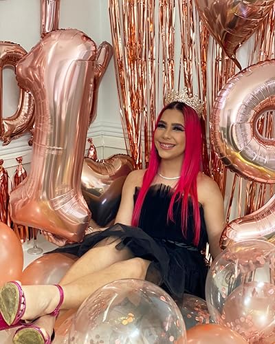 Miniatura 3 de COCIDE Corona para mujer, coronas y tiaras de cristal para niñas, diadema redonda completa de boda, accesorios para el cabello, para cumpleaños,