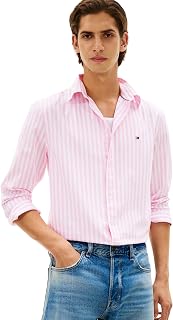 Tommy Hilfiger Men's Flex Poplin Classic Regular Fit Shirt