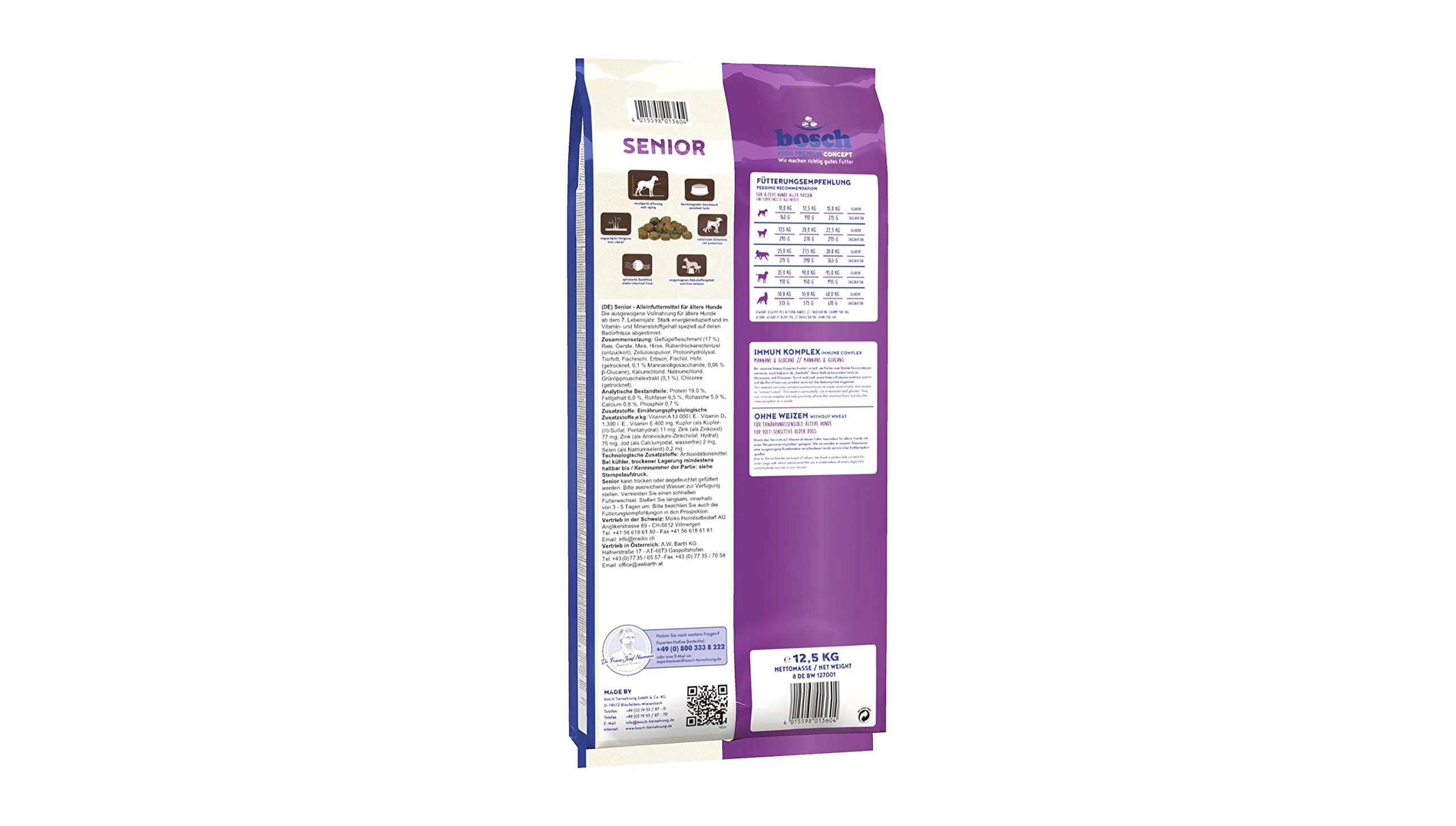 bosch HPC Senior | aliments secs pour chiens âgés de toutes races | 1 x 12,5 kg
