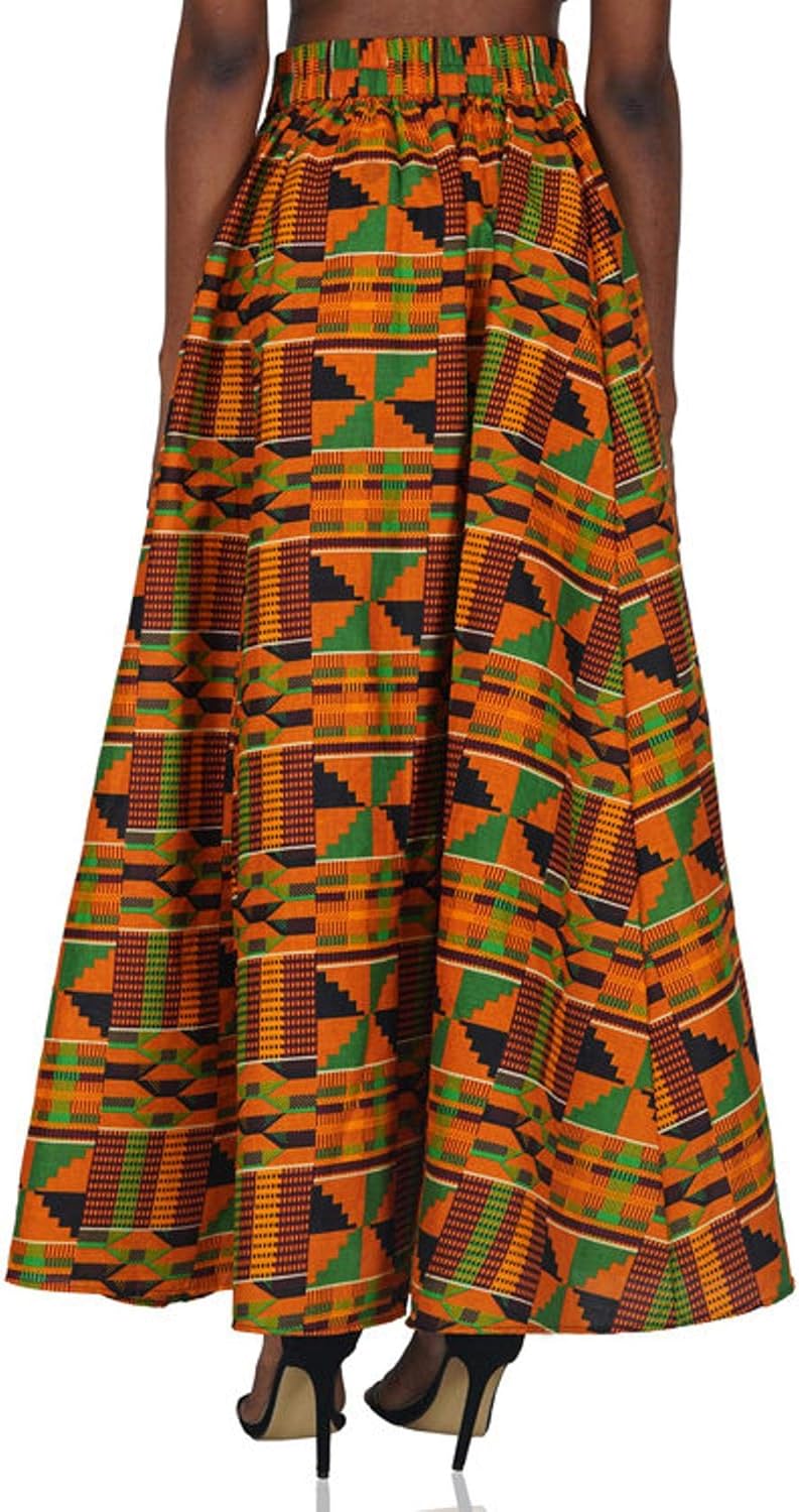 ShopHaven African Skirt #2, Women’s Kente Skirt, African Skirt, Ankara Skirt, African Women’s Clothing, African Fabric Skirt, Afrocentric - Image 7
