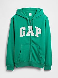 GAP Logo Heritage Hoodie Hooded Full Zip Sweatshirt