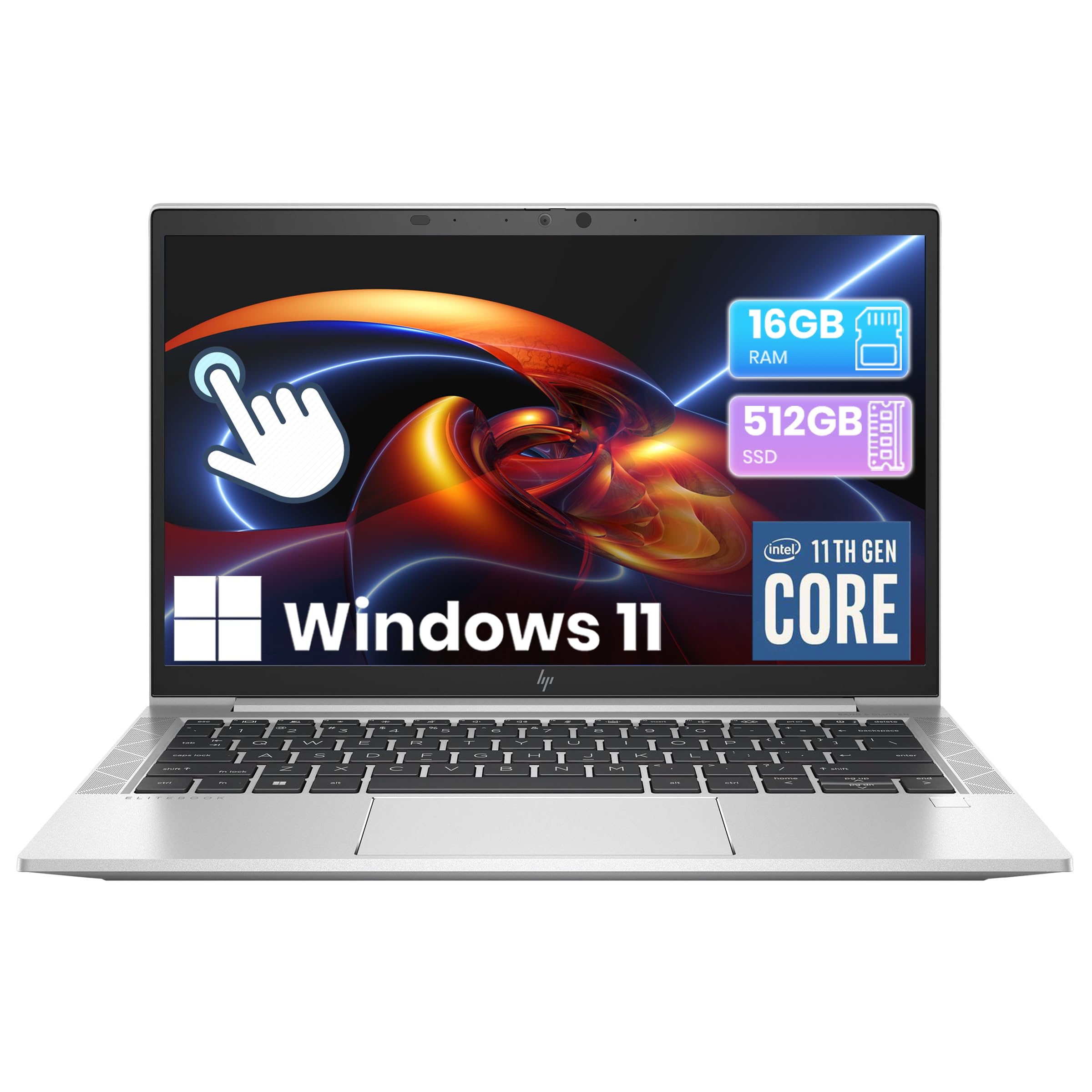 Amazon.com: HP EliteBook 830 G8 Laptop, Touchscreen Computer i7