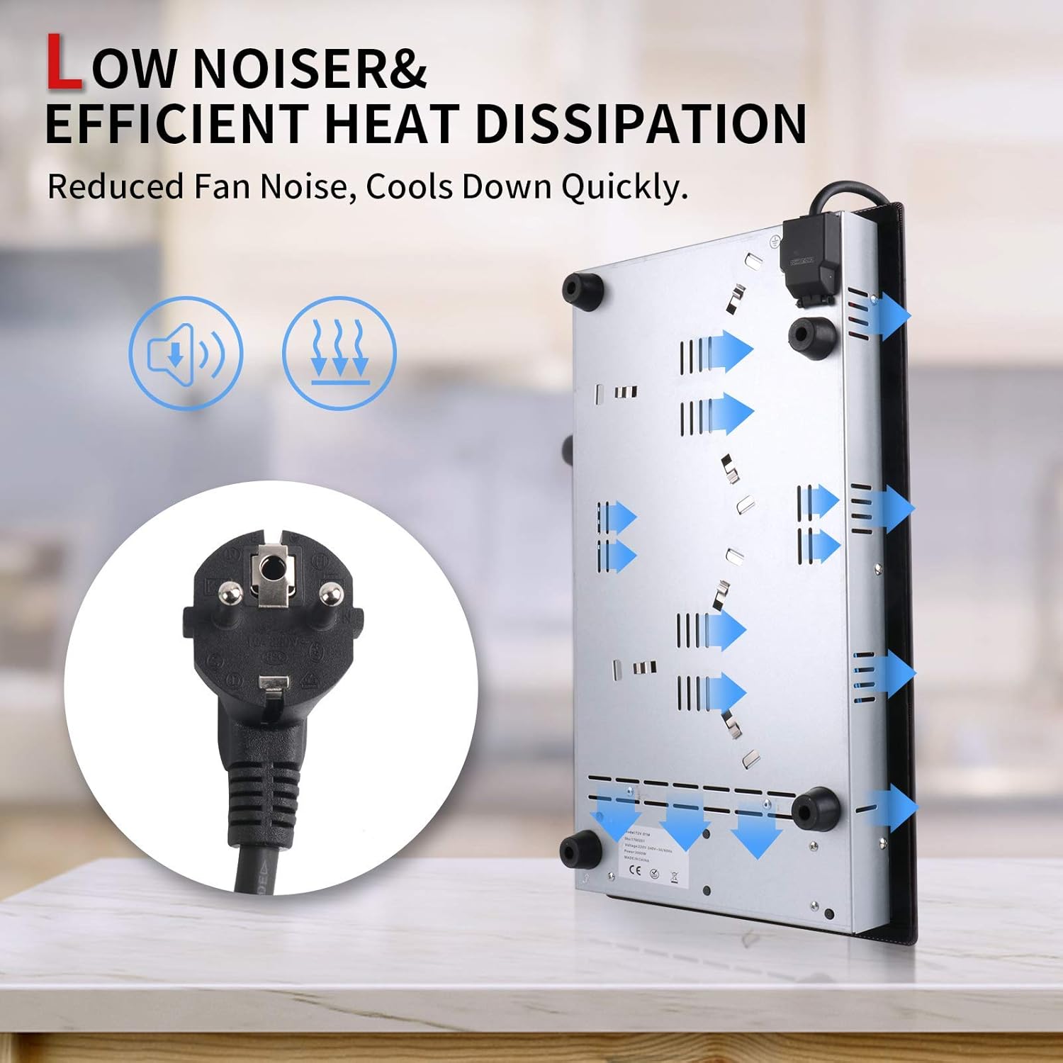 Piano Cottura Vetroceramica, 4 Fuochi da incasso Piano di Cottura, 60cm Tavolo da cottura, Piano di Cottura Elettrico Incorporato in Vetroceramica Touch Control Timer Piani cottura, (6000W) Piano Cottura Vetroceramica, 4 Fuochi da incasso Piano di Cottura, 60cm Tavolo da cottura, Piano di Cottura Elettrico Incorporato in Vetroceramica Touch Control Timer Piani cottura, (6000W)