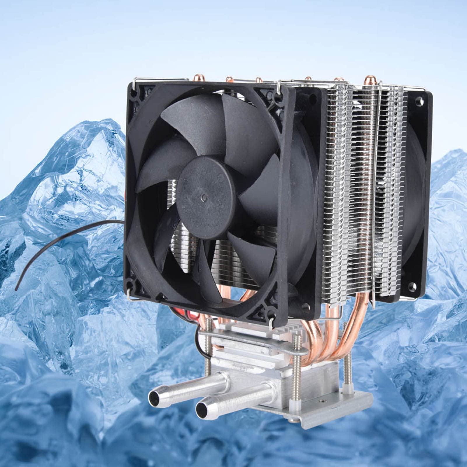 di Raffreddamento Ad Acqua Fai-da-te per Refrigerazione Termoelettrica Peltier con Ventola per Raffreddamento Ad Acqua Circolante per Computer Dell'acquario