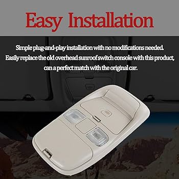 Amazon.co.jp: QDXCJF オーバーヘッドサンルーフ サンルーフ