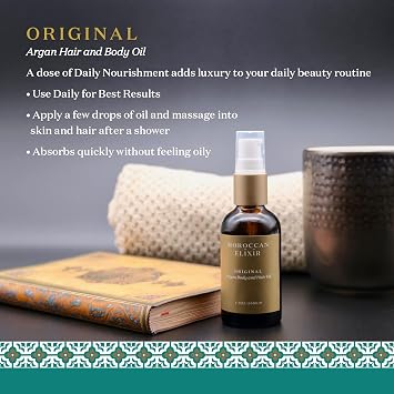 Moroccan Elixir ORIGINAL Pure Argan Oil (3.7oz)