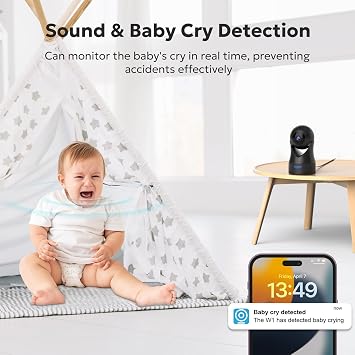 owltron Indoor Security Camera 3 Pack, 2.4GHz WiFi Camera
