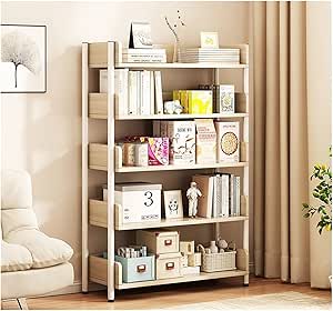 Amazon.com: KIRANDY Simple Bookshelf Small Book Rack, Display Shelf ...