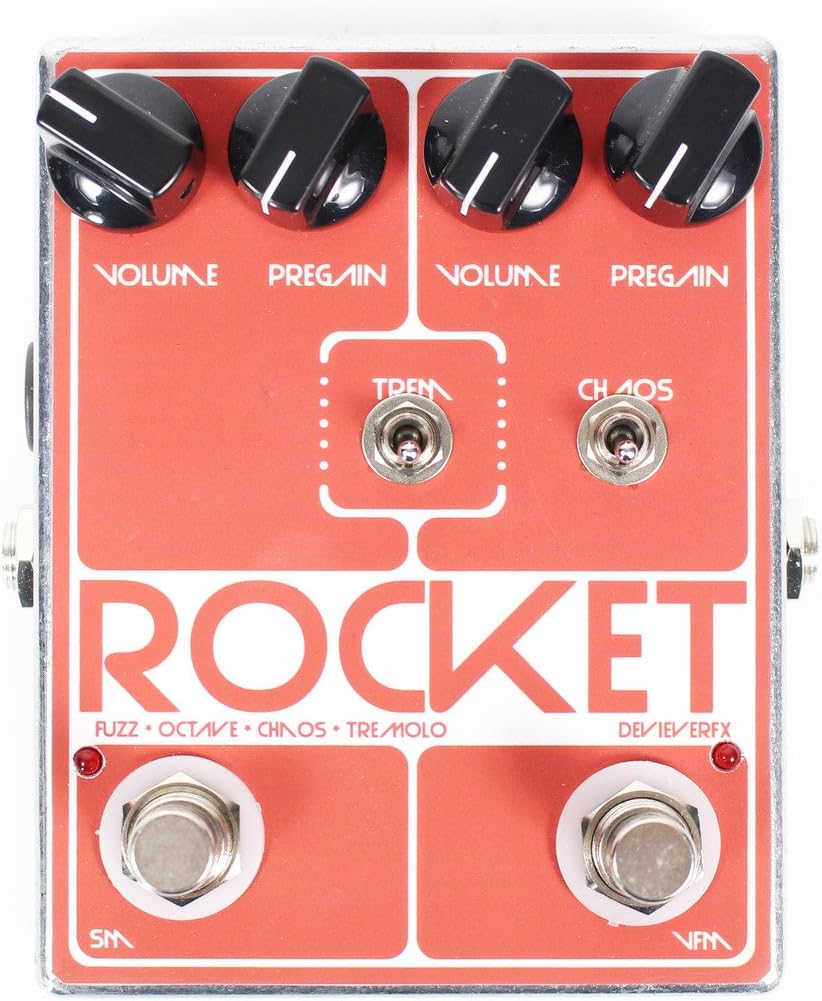 Devi Ever Rocket (Soda Meiser + Vintage Fuzz Master with Noise Floor Chaos Mode)