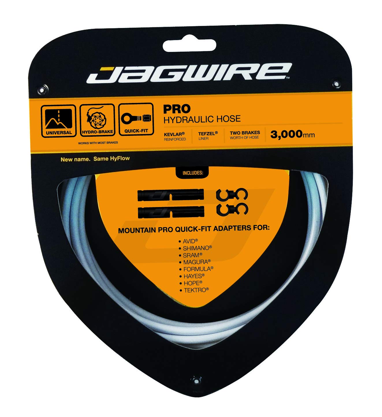 Jagwire Pro Unisex Adult Cables and Sheaths, White, One Size