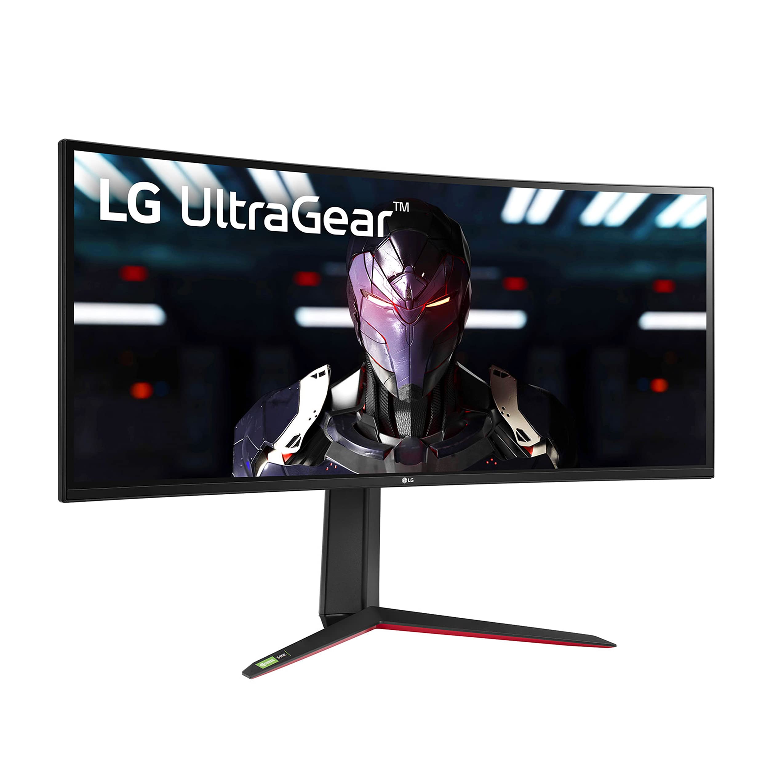 Ecran LED do gier PC LG 34GN850P B 34" zakrzywiony UWQHD Noir et Rouge