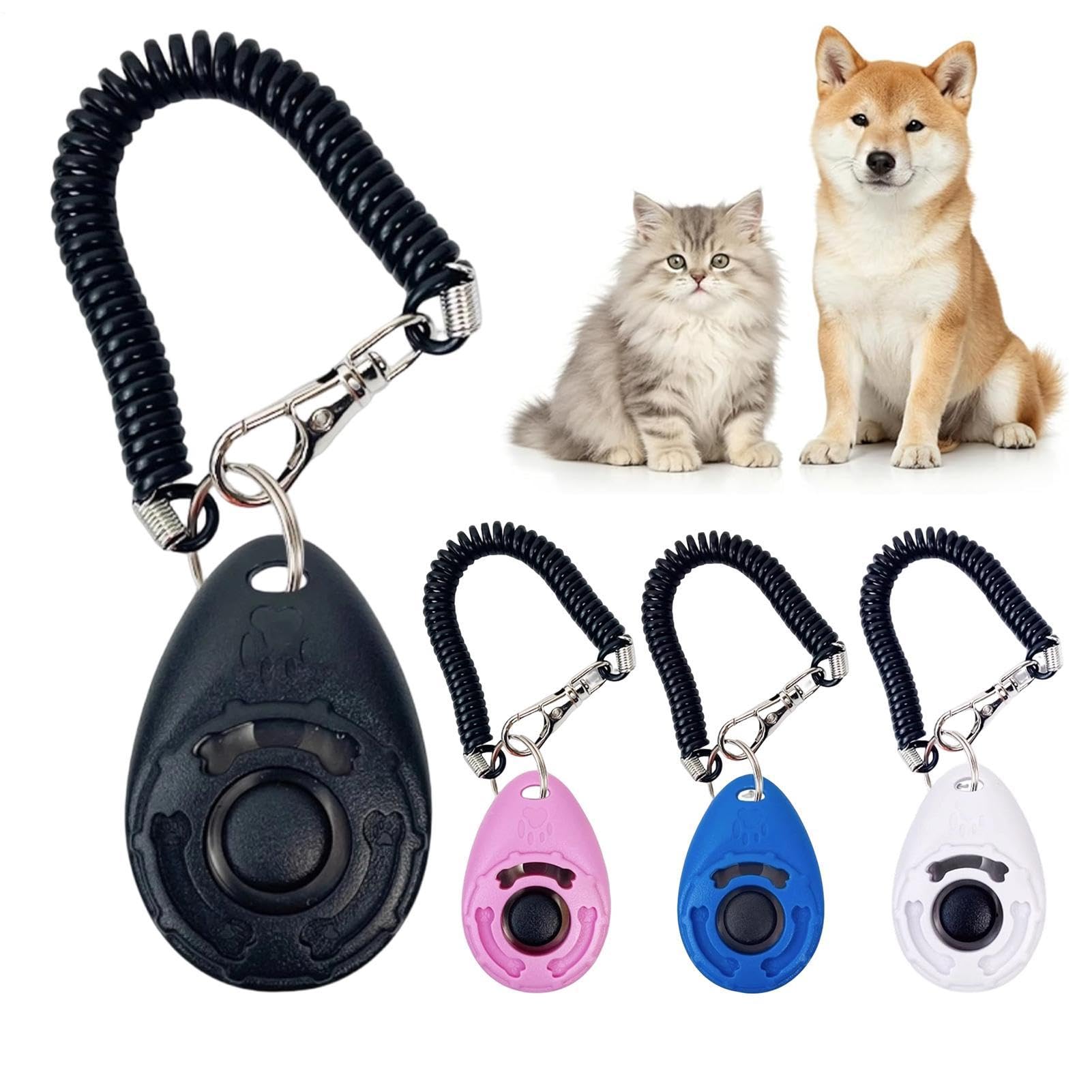 Clicker addestramento cani Dispositivo correzione comportamento per animali