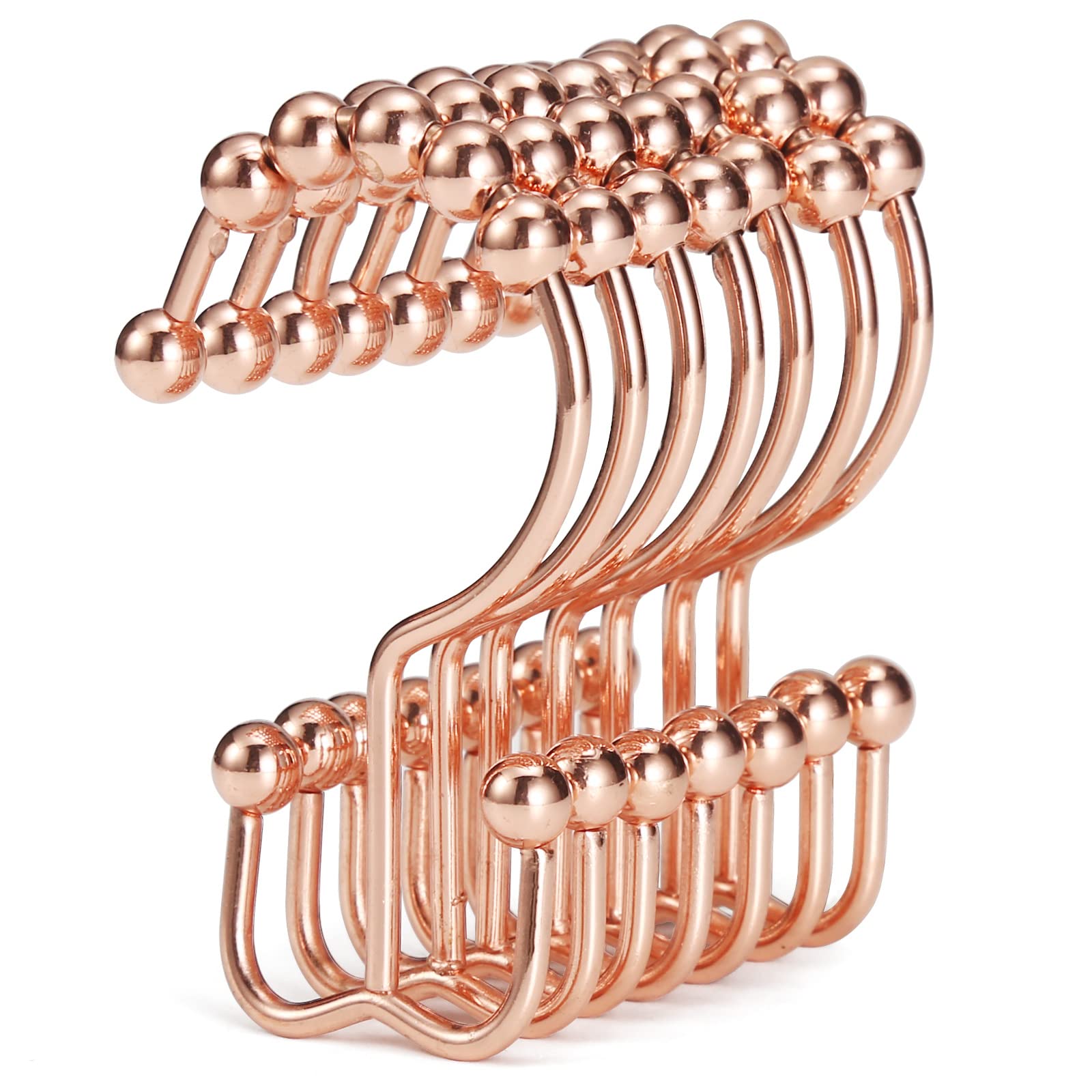 Stainless Steel Shower Hooks - Rust Proof & Durable -14