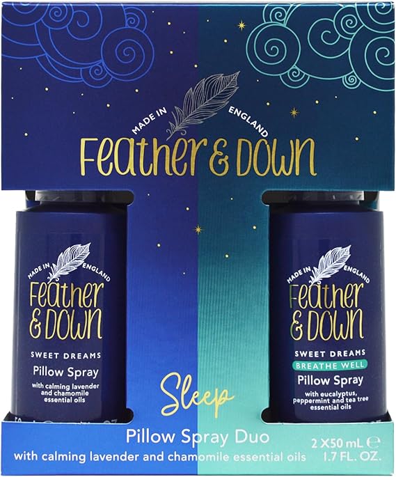 Feather & Down Pillow Spray Duo Set (50ml Sweet Dreams Pillow Spray