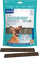 Vista 1 de Virbac C.E.T. VEGGIEDENT FR3SH - Masticables para control de sarro para perros, extra pequeños, 8 onzas (paquete de 1)