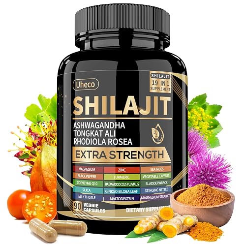 19-in-1 Shilajit Capsules for Men & Women, 90 Count |