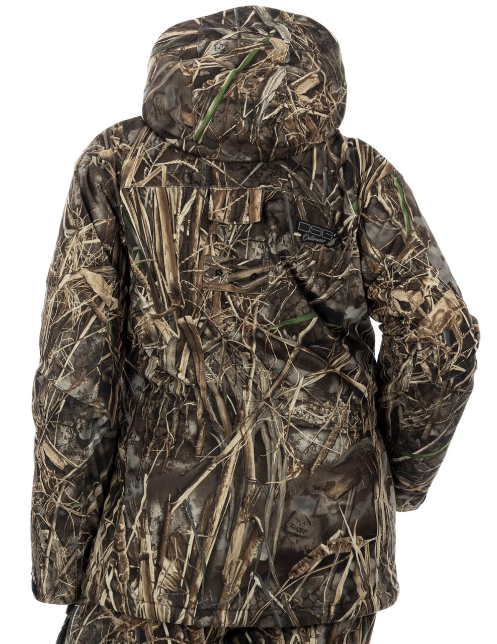 DOING SOMETHING GREAT Kylie 5.0 3-in-1 Camouflage Hunting Jacket for Women - Waterproof, Insulated, with Zip In Fleece Liner (RT Max-7, X-Large)