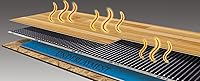 Vista 16 de QuietWarmth Float QWARM1.5X5F120 Alfombrilla de Calefacción Radiante para Suelo para Debajo de Laminado, Madera, Suelos Flotantes de Vinilo de Lujo