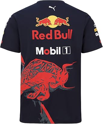 Red Bull Racing F1 Men's Team Polo Shirt- Navy
