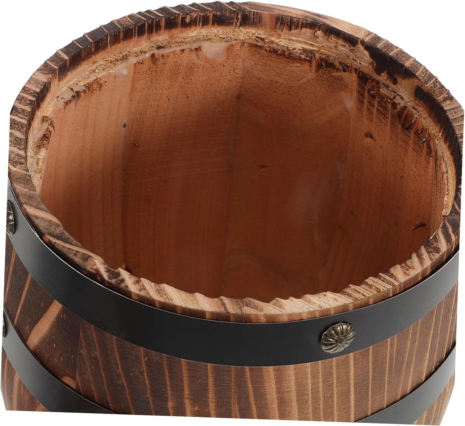 Retro Utensil Holder Rustic Cutlery Organizer for Kitchen Counter Efficient Storage for Home Office and Restaurant Use Compact Design