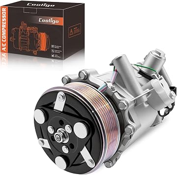 CO 4920AC AC Compressor with Clutch Compatible for Honda Civic 2012-2014,CR-V 2007-2014, Acura RDX 2007-2012, with A/C Clutch, AC Compressor, Replaces 38810RWCA01, 38810RZYA01, 38924R