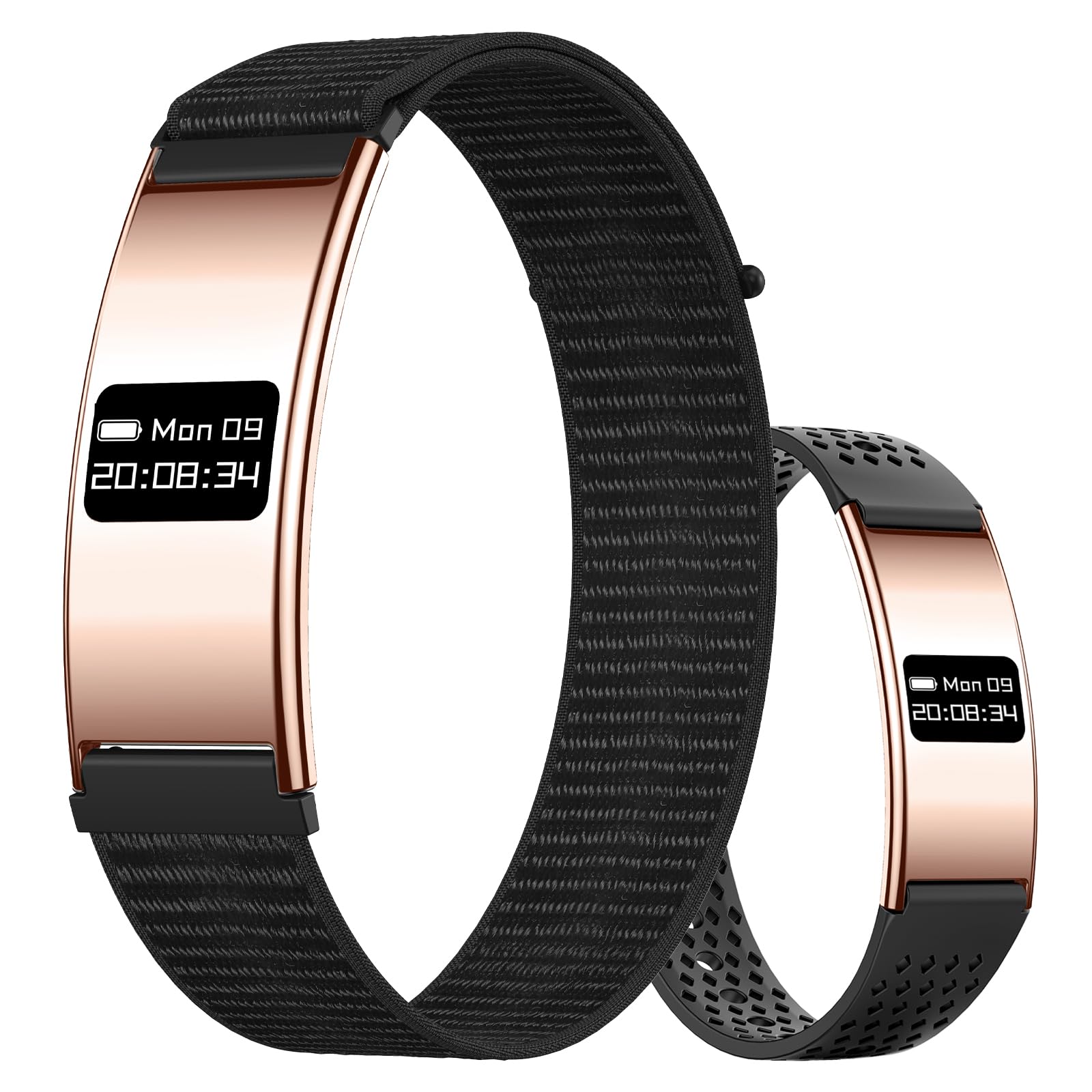 findtime Fitness Tracker Schrittzähler Armband Fitness Armband Smart Band Smartwatch Damen Wasserdicht Fitnesstracker mit Schlaftracker Herzfrequenzmesser Kalorie Distanz-Tracking
