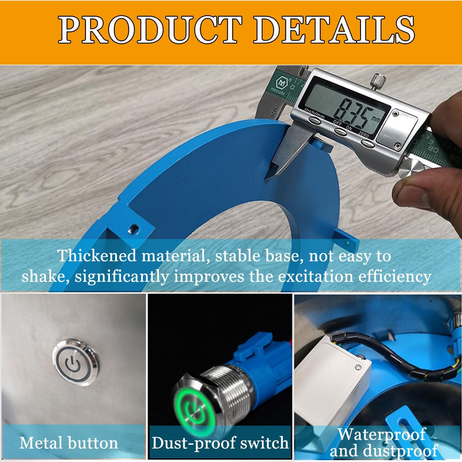 Electric Vibrating Sifter,Commercial Electric Sifter Shaker Machine,304 Stainless Steel Lab Sieve Shaker Vibrating Screen,with 40-200 Mesh Sieve Screen,for Baking Flour Powders,10cm-200mesh