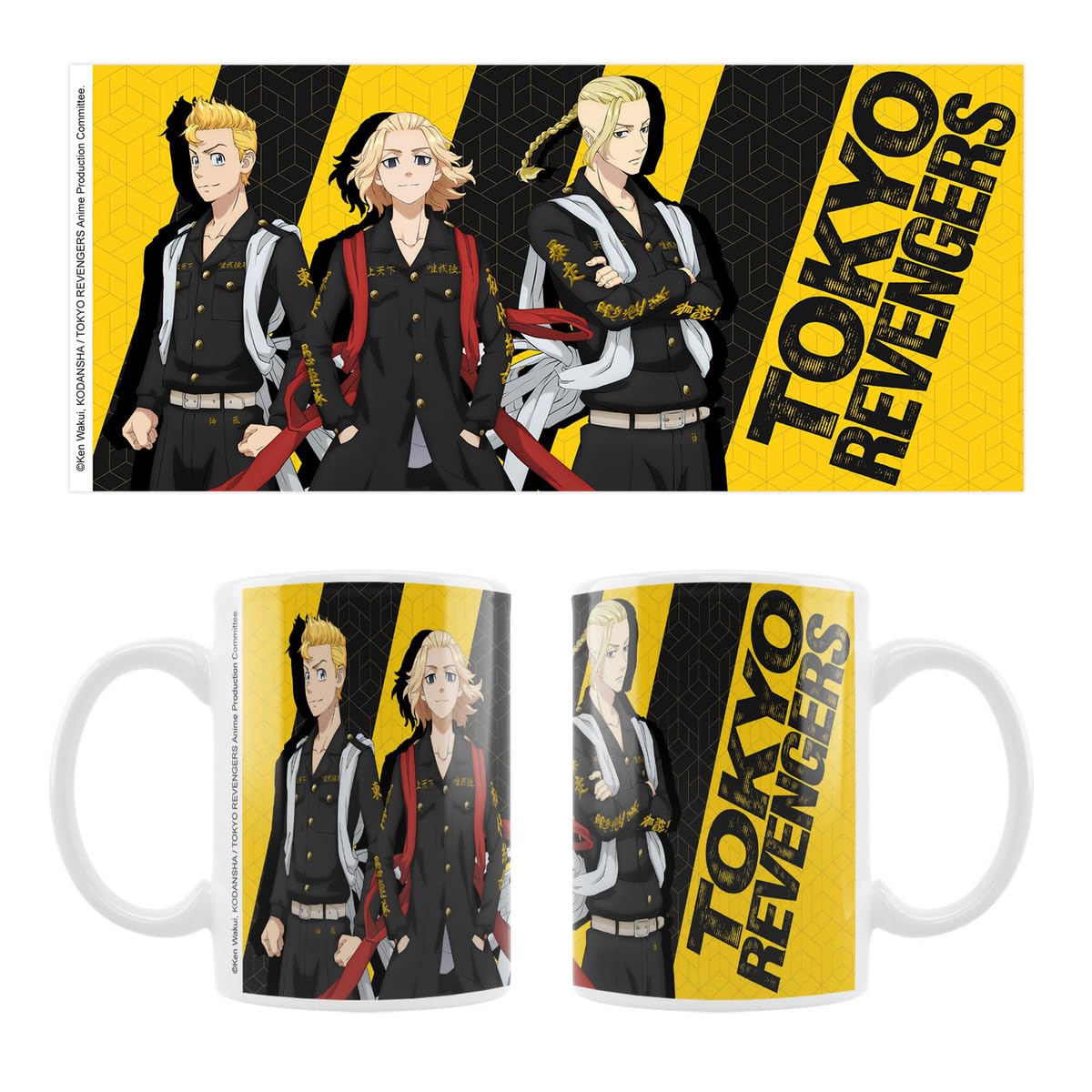 SAKAMI - Tokyo Revengers - Manjiro, Takemichi & Ken - Mug - 320 ml - Original & Licensed