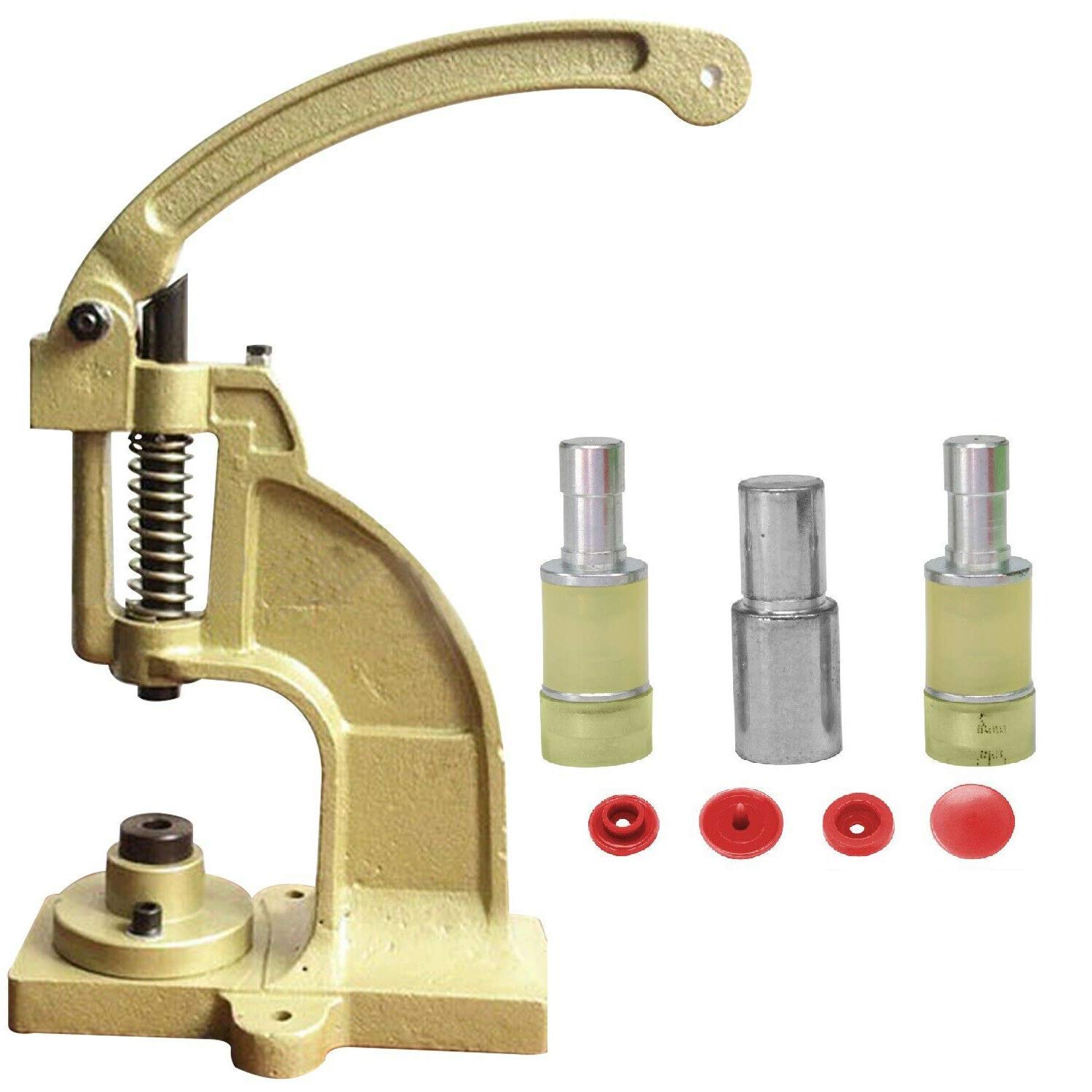WedDecor DK-98 Schwerlast Eisen Handpresse Maschine T3 Kam Plastik Druckknopf Stanze Für Installation Knöpfe Stoff Dekoration, Bekleidung, DIY Projekte