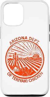 iPhone 15 Arizona dept of teriyaki chicken vintage Case