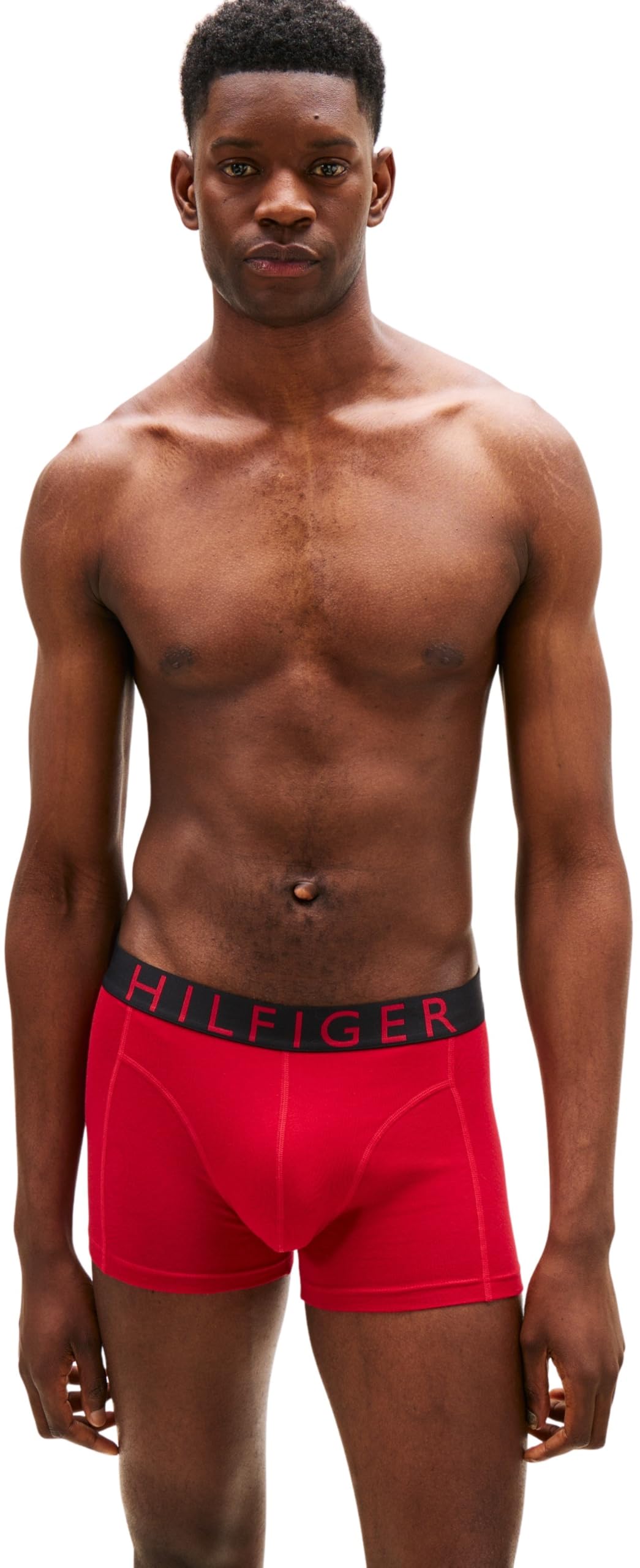 Tommy Hilfiger Uomo Pantaloncini Boxer Confezione da 3 con Fascia con Logo