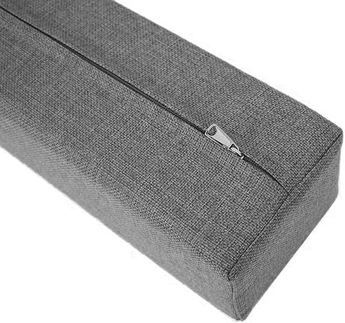 Almohada de cuña para cama tamaño King, relleno de hueco, cojín rectangular para cama y sofá