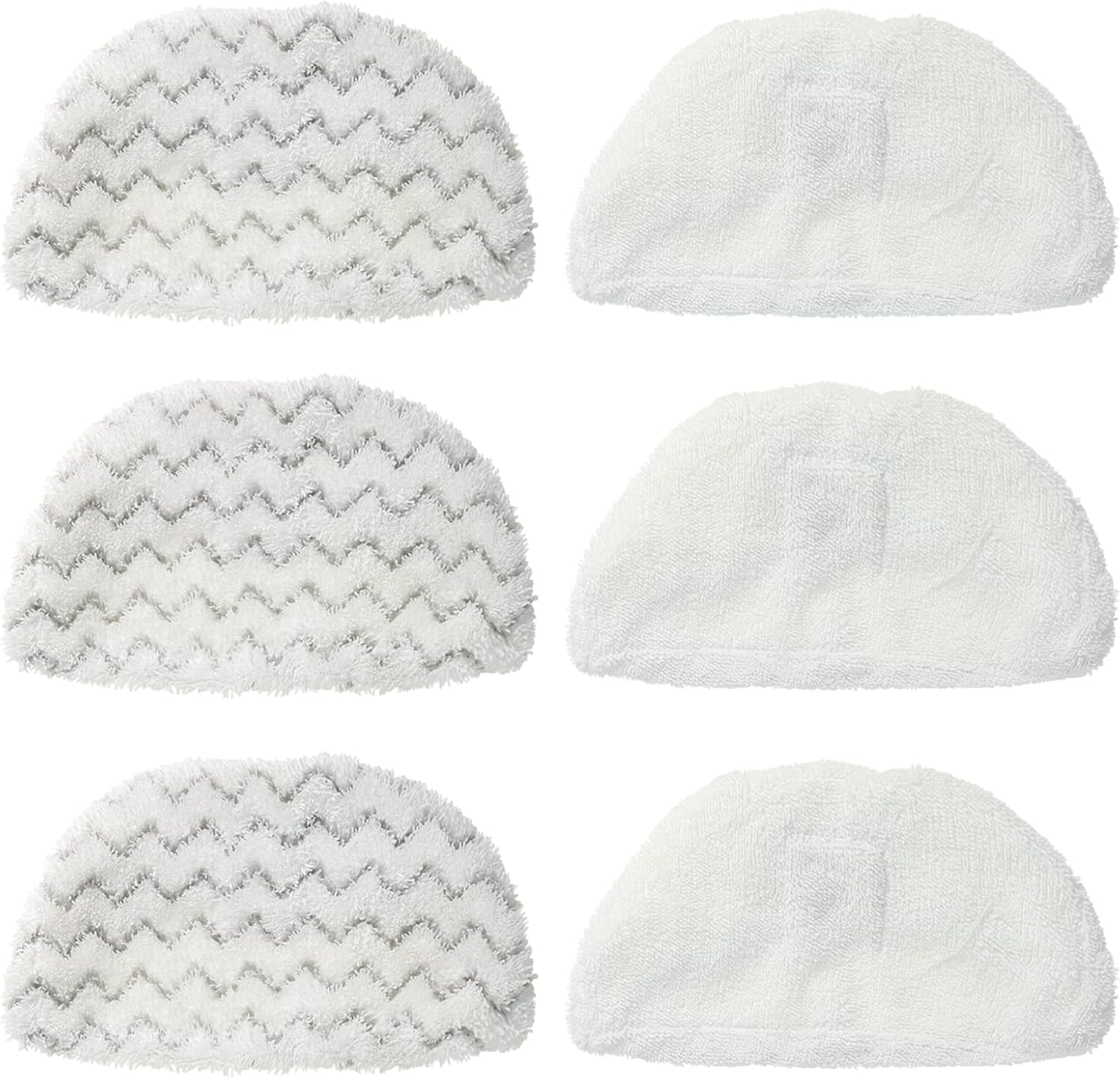 Steam Mop Pads Replacement 6 𝑷𝒂𝒄𝒌 for Powerfresh Microfiber1940 Series, 19401, 1544A, 2075A