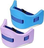 Vista 9 de Wettarn Cinturón de natación para niños con correa ajustable, cinturón de flotabilidad de EVA para niños y jóvenes, cinturón de natación