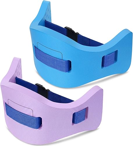 Miniatura 9 de Wettarn Cinturón de natación para niños con correa ajustable, cinturón de flotabilidad de EVA para niños y jóvenes, cinturón de natación