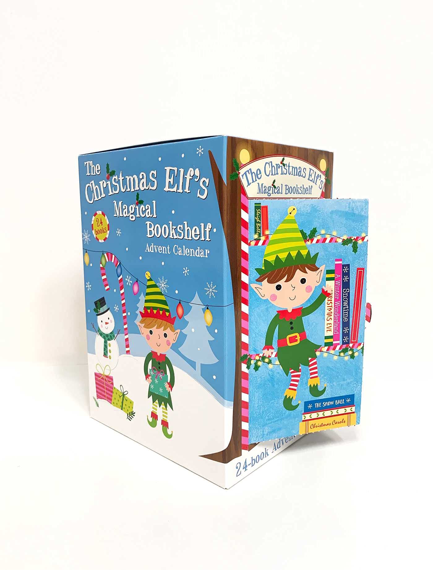 The Christmas Elf's Magical Bookshelf Advent Calendar: Contains 24 books!