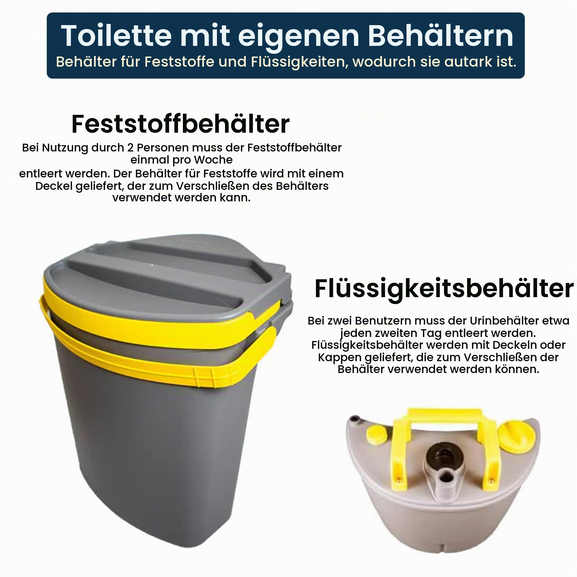 Separett Tiny® mit Urinkanister