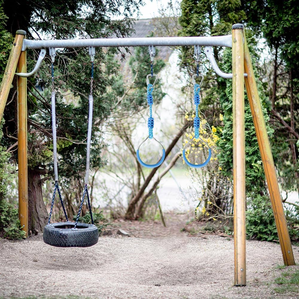 Heavy-Duty Swing Gymnastic Ring Outdoor Indoor Curacao