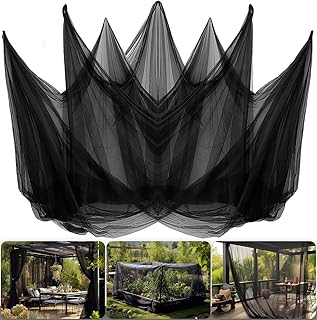 2PCS Mosquito Netting for Patio,10 x 16.5 Ft Garden Mesh Netting,Fly Insect Bird Net