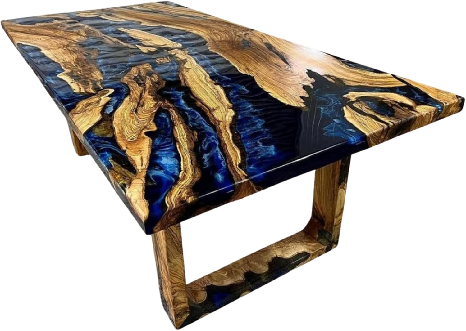 Custom Table, Large Office Table, Breathtaking Scenery Epoxy Resin Table, Sea Table, Ocean Table, Kitchen Table, Nu Wood Coffee Table, Dining Table, Home Decor (24x54 inch.)