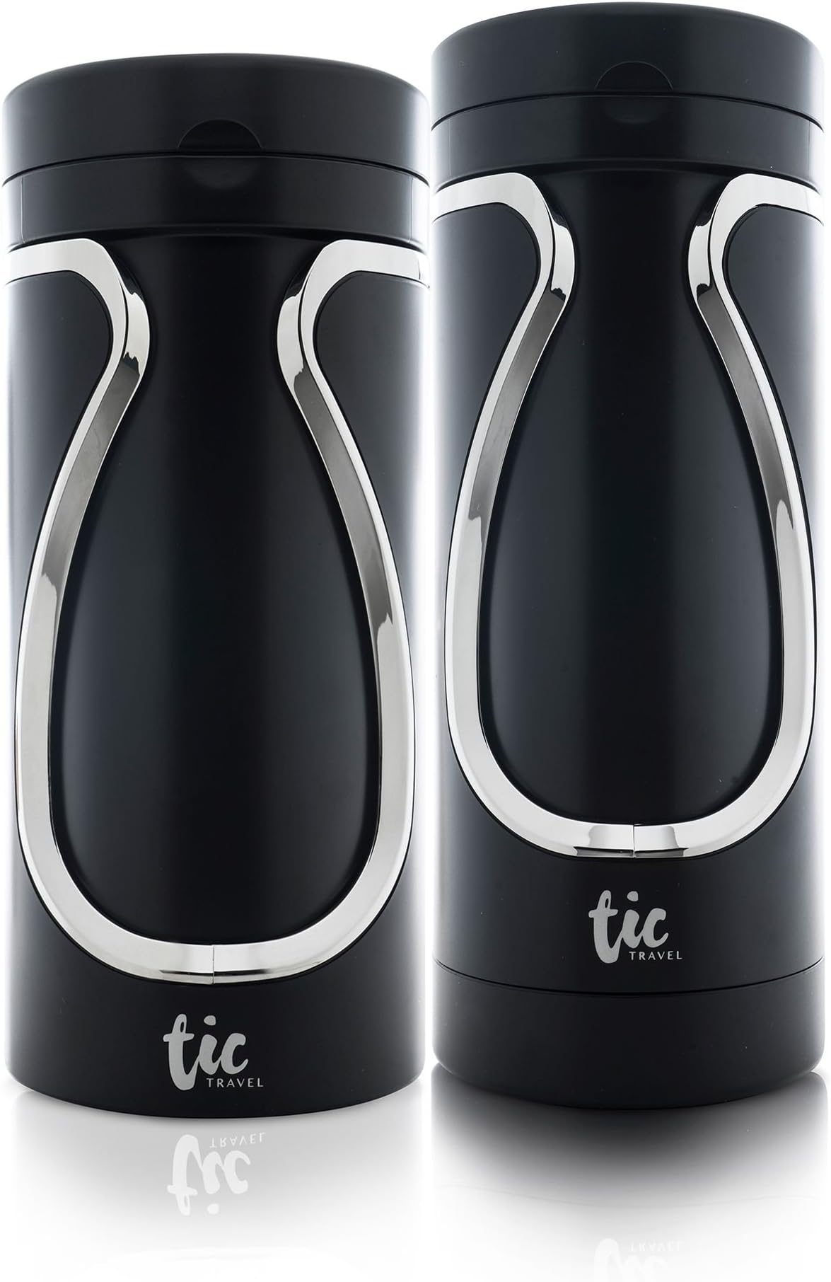 Tic Travel Bottle - Set (Classic Black)