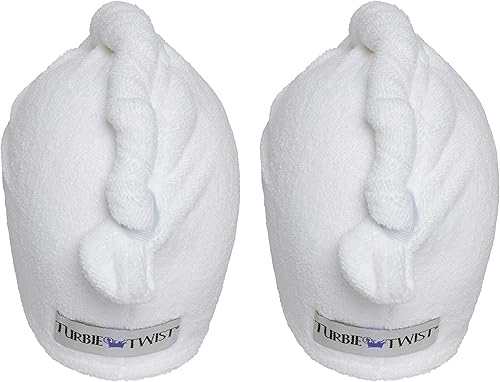 Vista 15 de Turbie Twist - Toalla de microfibra superabsorbente para el pelo (2 unidades)