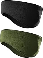 Vista 39 de JOEYOUNG Calentadores de orejas de forro polar para hombres, mujeres y niños, diadema de invierno, orejeras para clima frío, correr, ciclismo, esquí