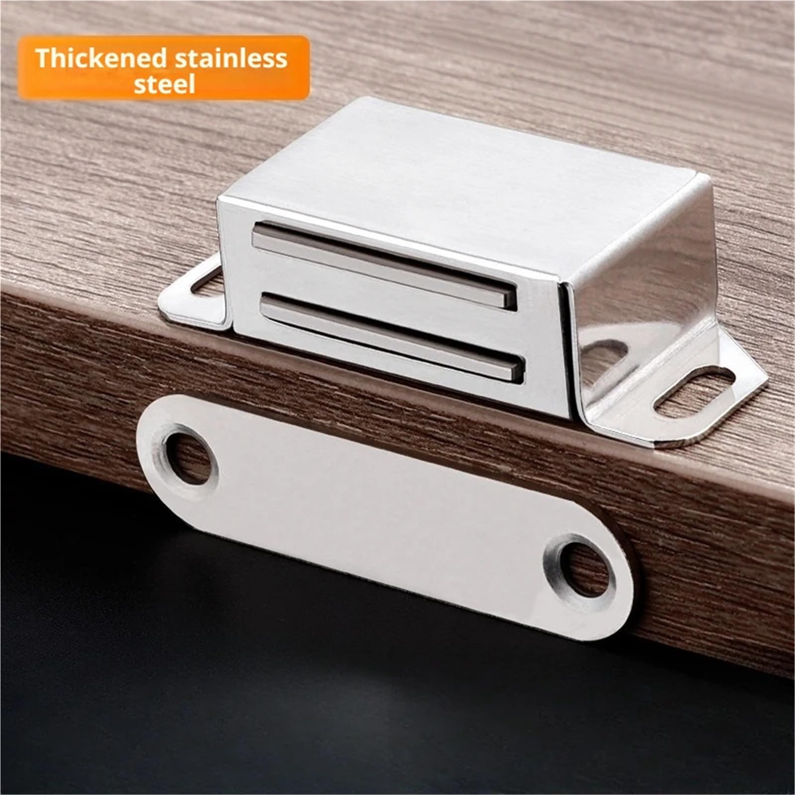 Fibbia magnetica for porta in acciaio inossidabile for armadi