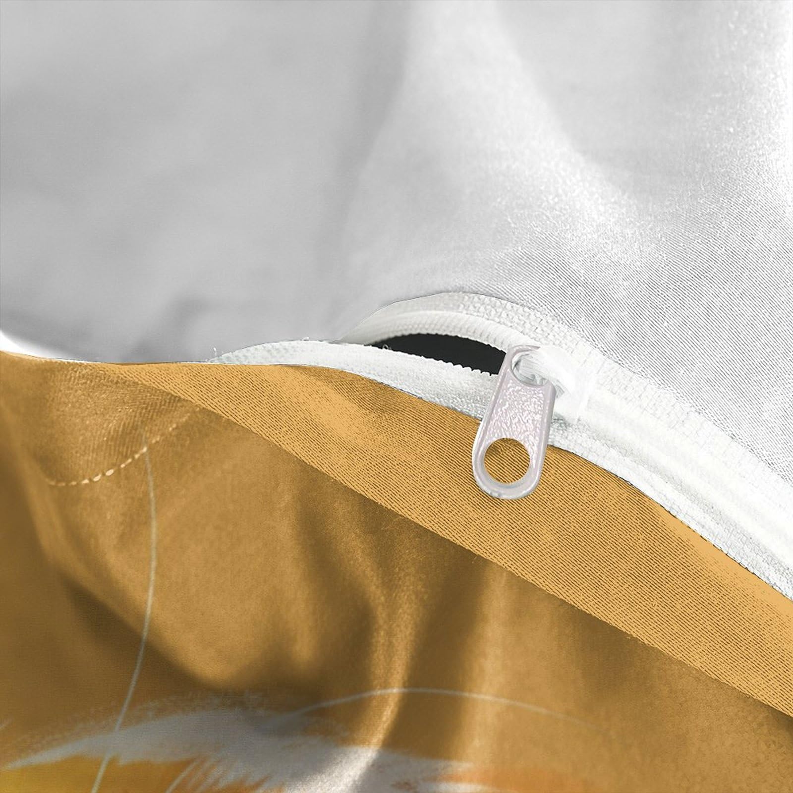 Impreso En 3D Guinea Pig Juego De Ropa De Cama con Cierre De Cremallera Funda De Almohada Funda De Edredón Microfibra Double（200x200cm）