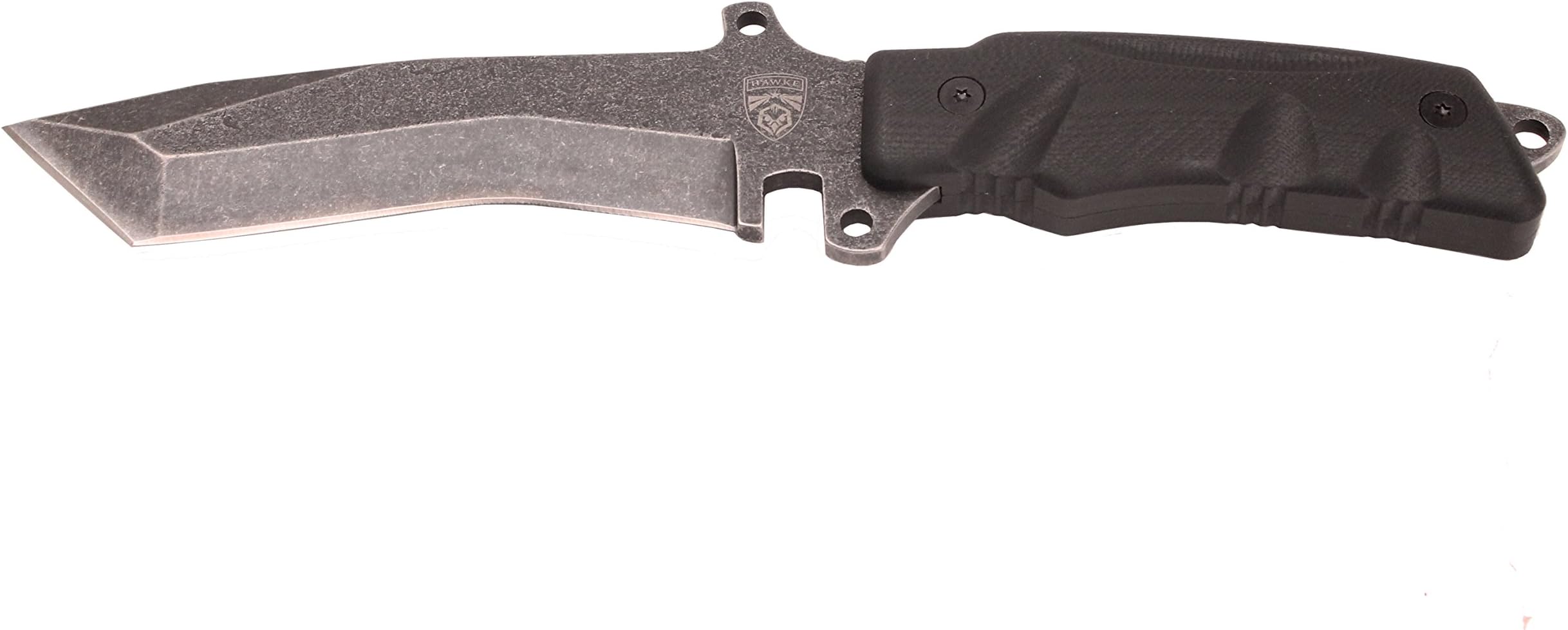 Peregrine 2.0 Survival Knife Designed by Mykel Hawke, AUS-8 Steel, Blackstone Finish, G-10 Handle, 5 Inch Tanto Blade